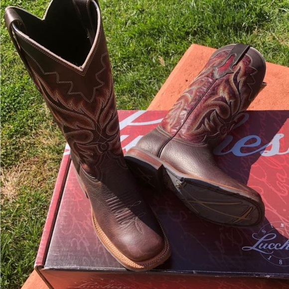 Luccheses women’s western boots - Picture 2 of 3